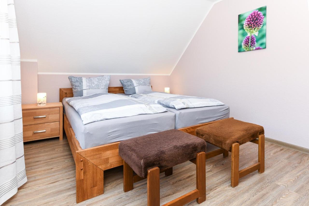 Ferienwohnung Muehlenblick Auf Dem Ferienhof Eschen Moorweg Exterior photo