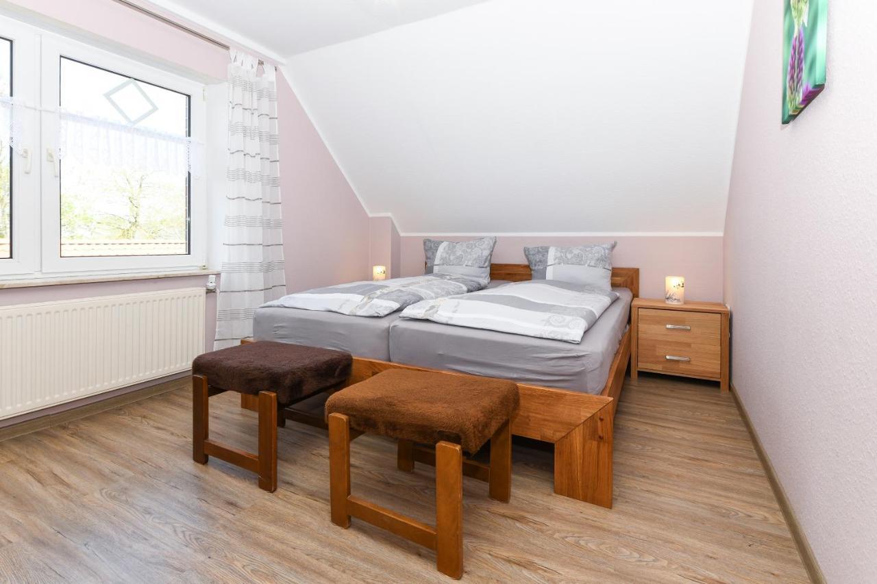 Ferienwohnung Muehlenblick Auf Dem Ferienhof Eschen Moorweg Exterior photo